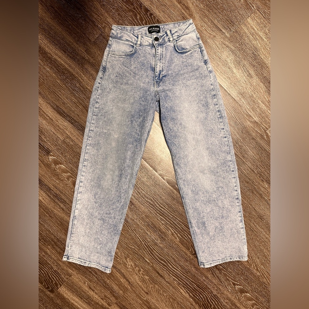 FITJEANS baggy 80s blue - size SMALL